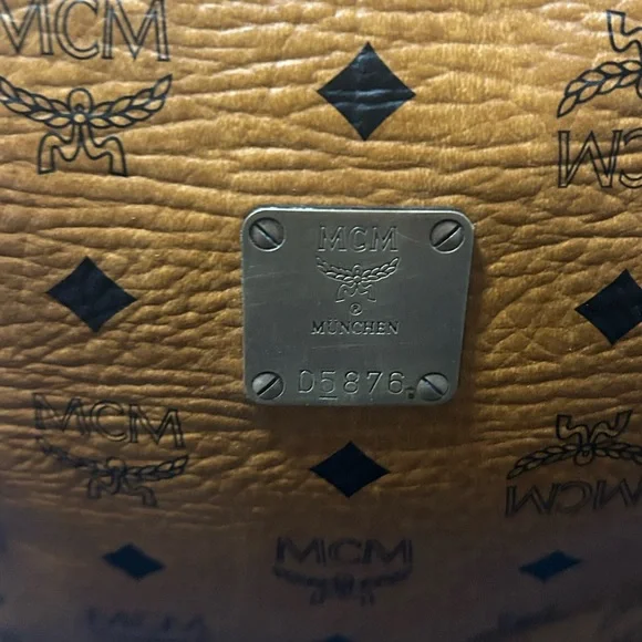 MCM Cognac Leather Women's Bag - Picture 3 of 8